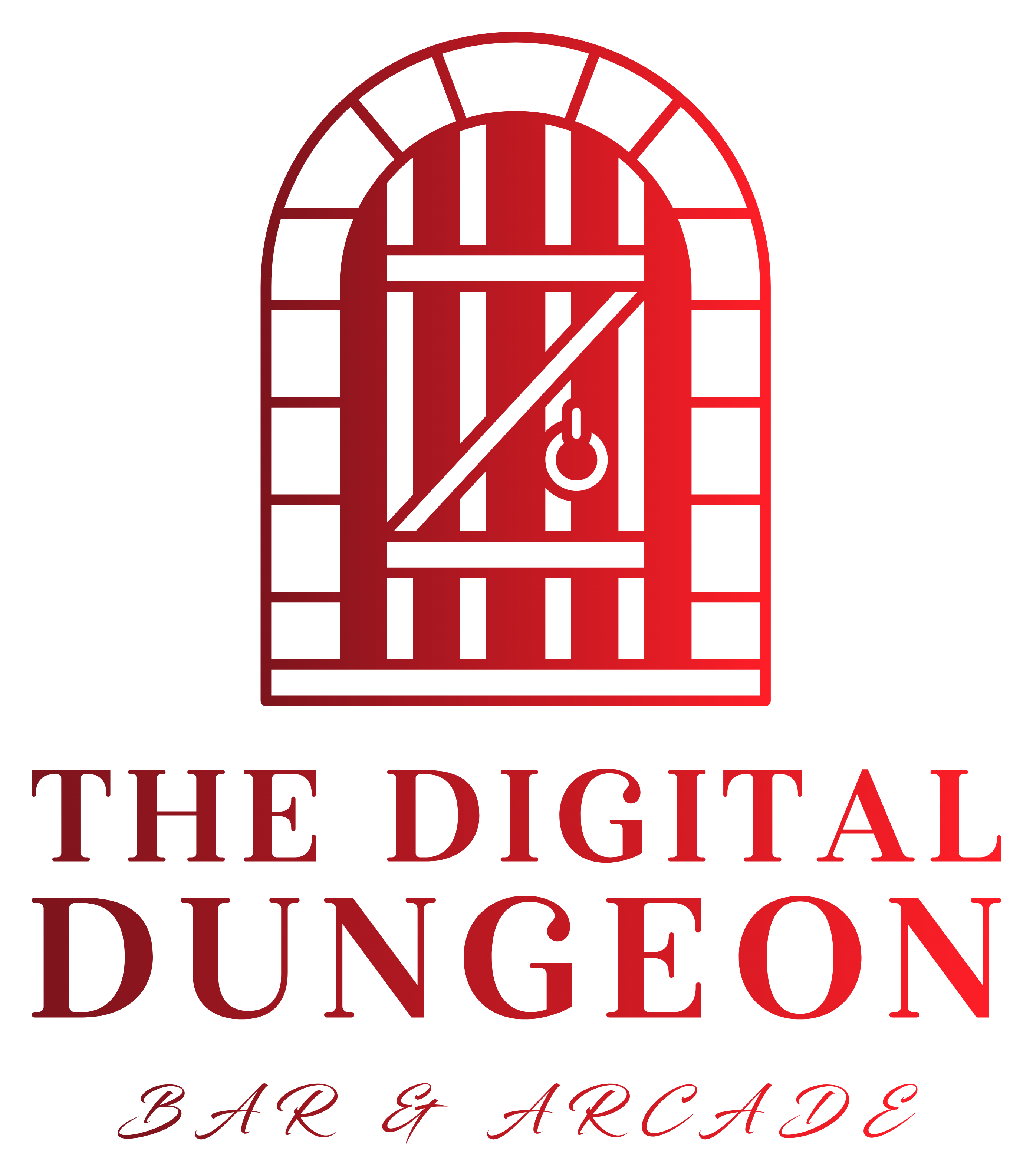 The Digital Dungeon Bar and Arcade Logo